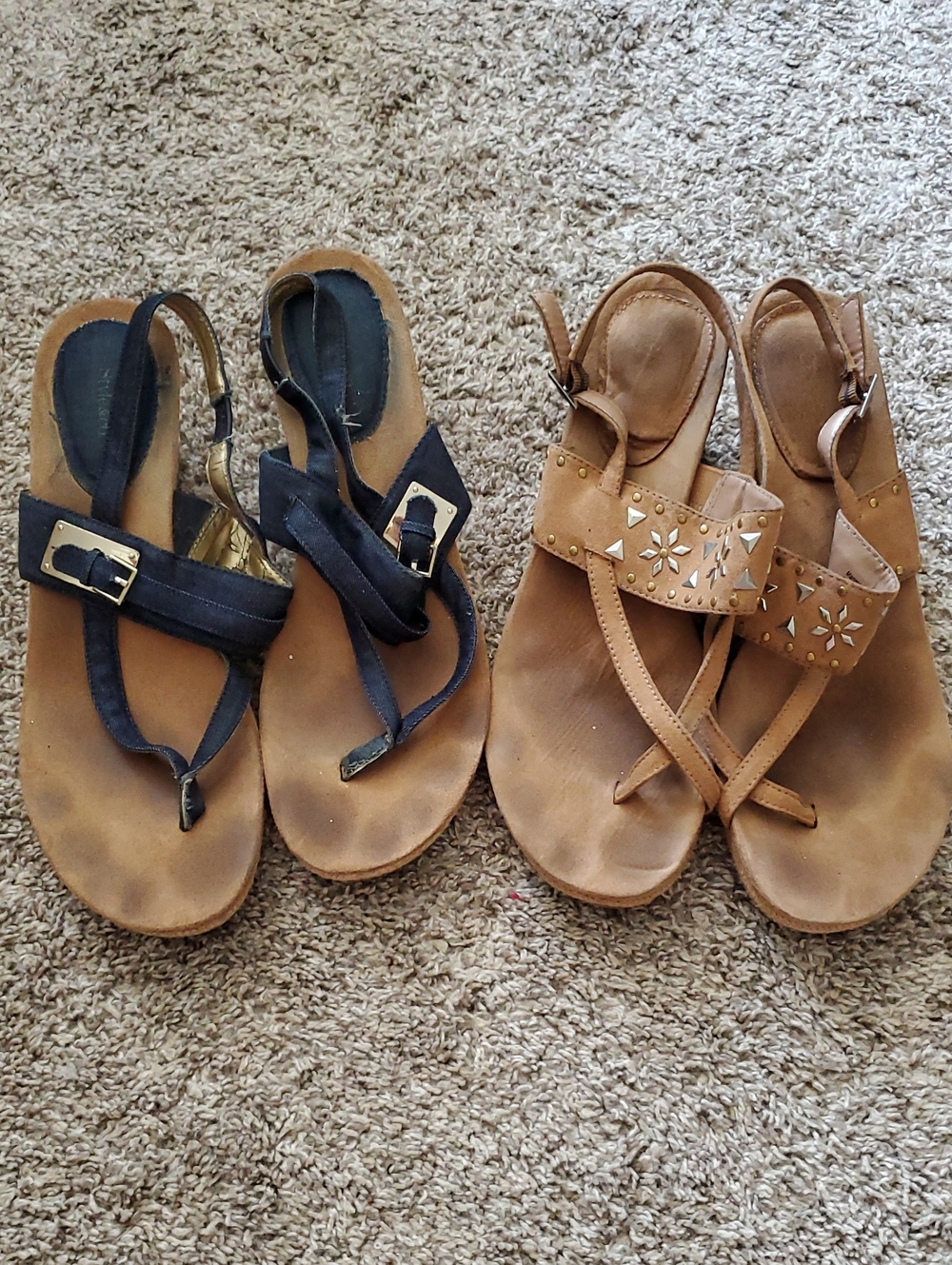 Two Pairs Sandals